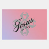 Jezus is koning inpakpapier vel (Voorkant 3)