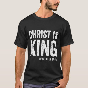 Jezus is Koning Openbaring 17:14 Christelijke Chri T-shirt