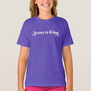 Jezus is koning t-shirt