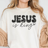 Jezus is koning Tri-Blend shirt