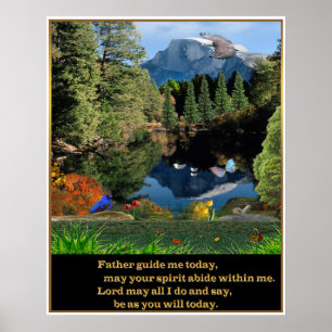 Jezus is koning van Kings Poster