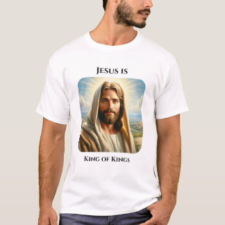 Jezus is koning van Kings T-shirt