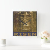 Jezus is koning van Kings Vierkante Klok (Huis)