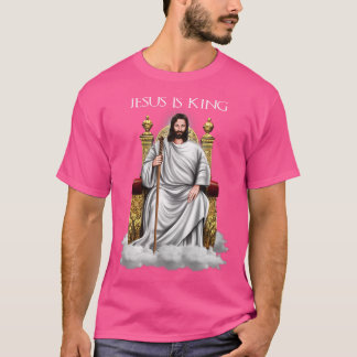 Jezus is koningskleding voor mannen, vrouwen en Ki T-shirt