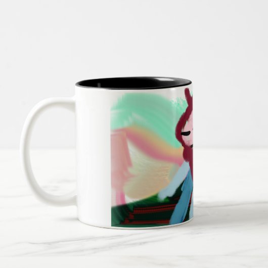 Jezus is licht tweekleurige koffiemok (Links)