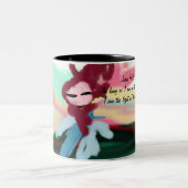 Jezus is licht tweekleurige koffiemok (Center)