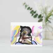 Jezus is liefde briefkaart (Staand voorkant)