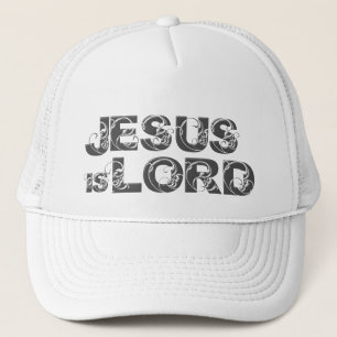 Jezus is Lord-swirls Trucker Pet
