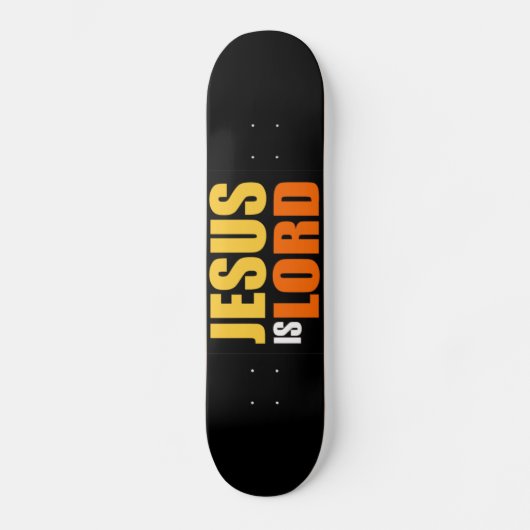 Jezus is Lord YOB Skateboard (Voorkant)