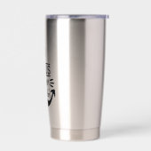 Jezus is mijn anker bijbel vers geïsoleerde drinkbeker (Links)