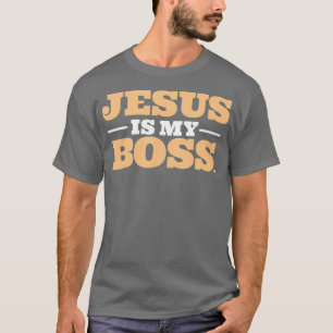 Jezus is mijn baas t-shirt