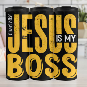 Jezus Is Mijn Baas Thermosbeker