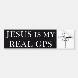 Jezus is mijn ECHTE GPS-Bumpersticker Bumpersticker