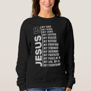 Jezus is mijn enige mijn God mijn Heer mijn zoon Trui