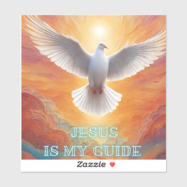 Jezus is mijn gids sticker