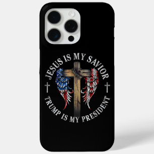 Jezus Is Mijn Heiland Trump Is Mijn President 2024 iPhone 15 Pro Max Hoesje