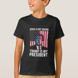 Jezus Is Mijn Heiland Trump Is Mijn President 2024 T-shirt