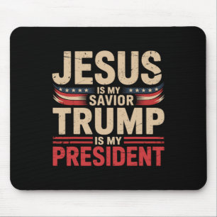 Jezus Is Mijn Heiland Trump Is Mijn President Pro- Muismat