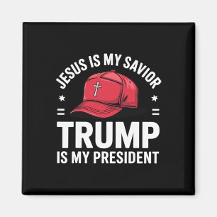 Jezus Is Mijn Heiland Trump Is Mijn President Reli Magneet