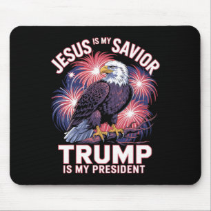 Jezus Is Mijn Heiland Trump Is Mijn President Reli Muismat