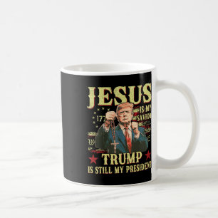 Jezus Is Mijn Heiland Trump Is Nog Steeds Mijn Pre Koffiemok