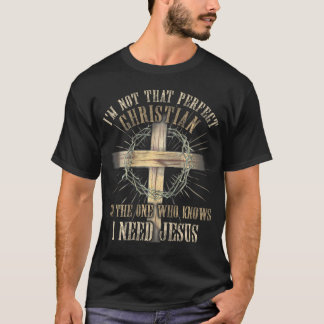 Jezus is mijn huis Christelijk T-shirt