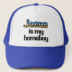 Jezus is mijn huiszoontje Trucker Hat - Christelij Pet