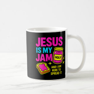 Jezus Is Mijn Jam En Ik Ben Hier Om Bijbelvers Te Koffiemok