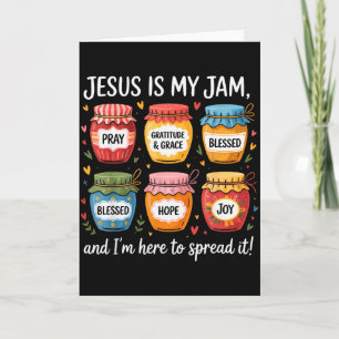 Jezus Is Mijn Jam En Ik Ben Hier Om Christelijk Bi Kaart