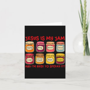 Jezus Is Mijn Jam En Ik Ben Hier Om Christelijke B Kaart