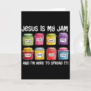 Jezus Is Mijn Jam En Ik Ben Hier Om Christelijke B Kaart