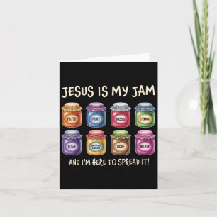 Jezus Is Mijn Jam En Ik Ben Hier Om Christelijke B Kaart