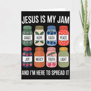 Jezus Is Mijn Jam En Ik Ben Hier Om Christelijke B Kaart