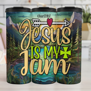 Jezus is mijn jam thermosbeker