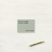 Jezus is mijn Lord Post-it® notes 4 x 3 (Op bureau)