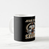 Jezus is mijn Redder Mok (Voorkant links)