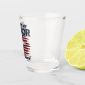 Jezus is mijn redder Trump is mijn president Grapp Shot Glas (Rechts)