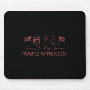 Jezus is mijn redder Trump is mijn President Muismat