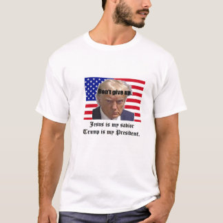 Jezus is mijn redder. Trump is mijn President. T-shirt