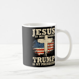 Jezus is mijn redder Trump is mijn President Trump Koffiemok
