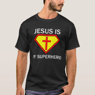Jezus is mijn superheld Shirt Godsdienst Super He