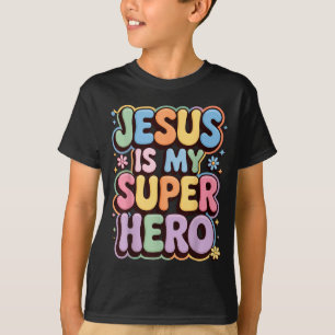 Jezus is mijn superheld t-shirt
