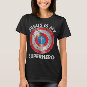 Jezus is mijn SuperHero Christelijke Jezus Lovers  T-shirt