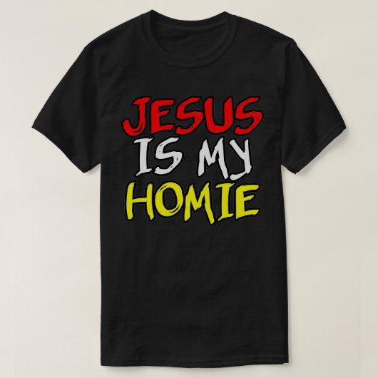Jezus is mijn thuis 3 t-shirt (Design voorkant)