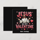 Jezus is mijn Valentijn: liefde vieren met geloof Kaart (Voorkant / Achterkant)
