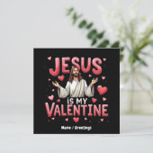 Jezus is mijn Valentijn: liefde vieren met geloof Kaart (Staand voorkant)