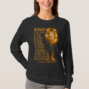 Jezus is m'n hele God Savior C T-shirt