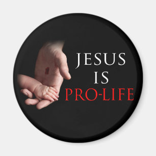 Jezus is pro-leven magneet