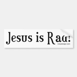 Jezus is Rad. Bumpersticker
