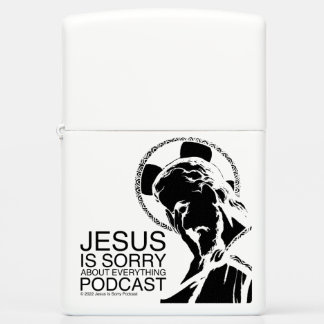 Jezus is sorry Podcast aansteker